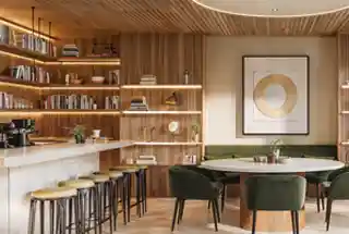 Cafe & Library Lounge